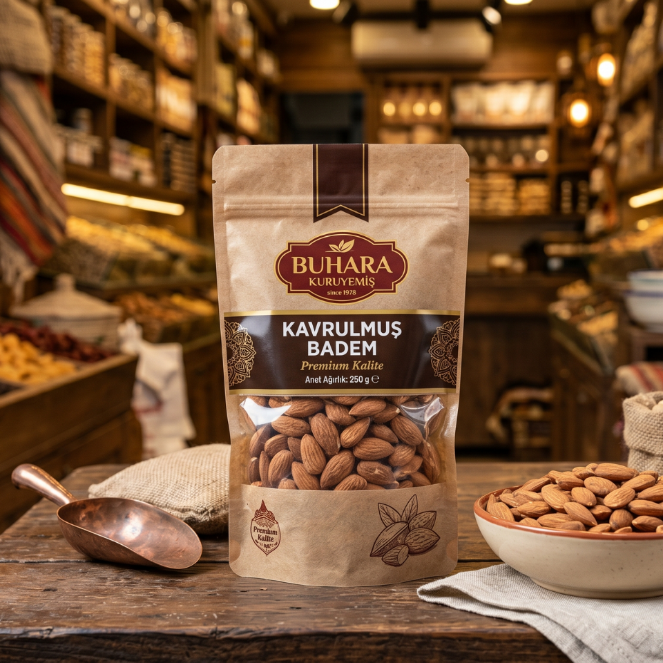 Kavrulmuş Badem 250gr